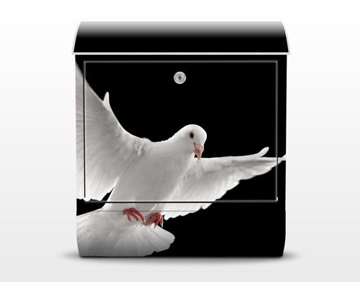 Design Briefkasten Friedenstaube