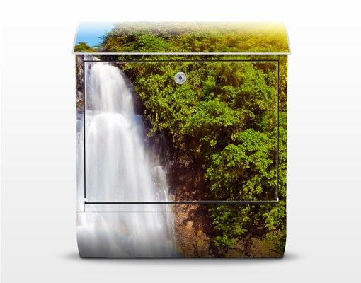 Design Briefkasten Wasserfall Romantik