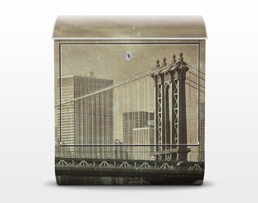 Design Briefkasten Vintage New York