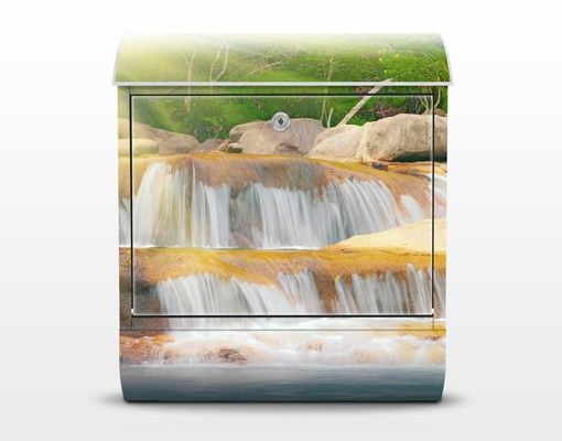 Briefkasten Design Wasserfall Lichtung