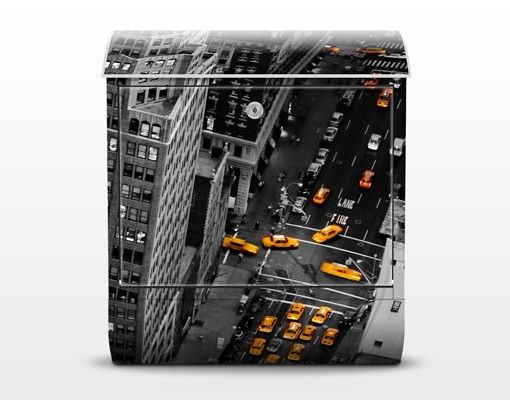 Briefkasten Design Taxilichter Manhattan