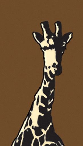 Briefkasten mit Zeitungsfach - No.TA1 Giraffe - Briefkasten mit Tiermotiv