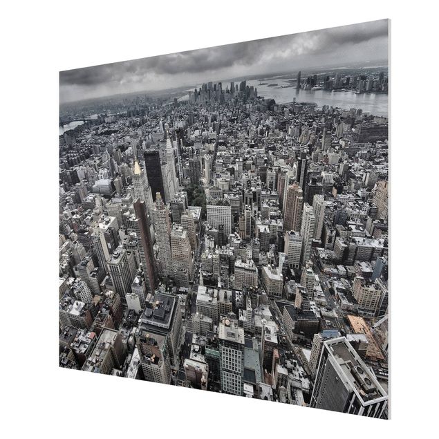 Forex Fine Art Print - Blick über Manhattan - Querformat 3:4
