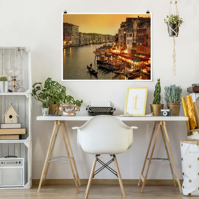 Moderne Poster Großer Kanal von Venedig