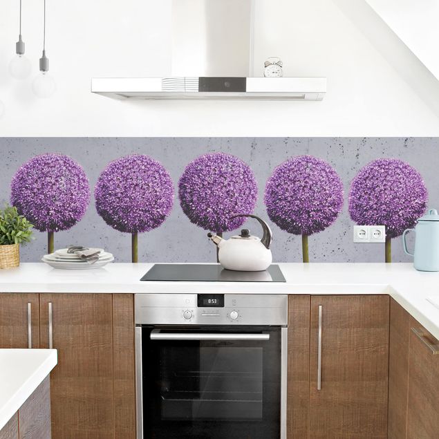 Küchenspiegel Allium Kugel-Blüten I