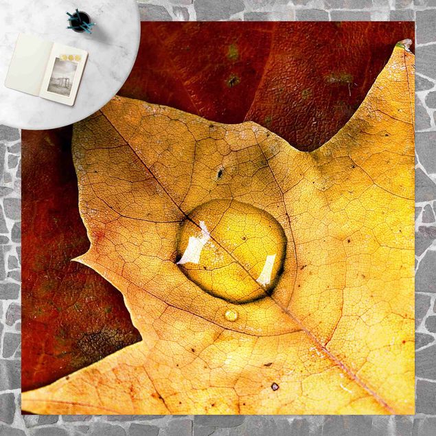 Vinyl-Teppich - Magical Leaf - Quadrat 1:1
