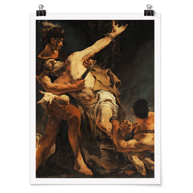 Poster Giovanni Battista Tiepolo - Martyrium