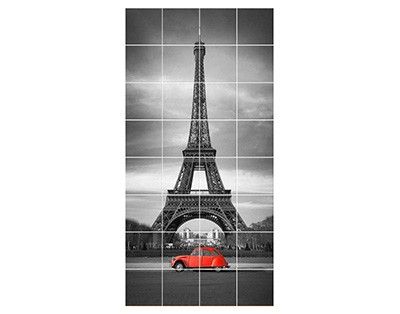 Fliesenbilder Skylines Spot on Paris