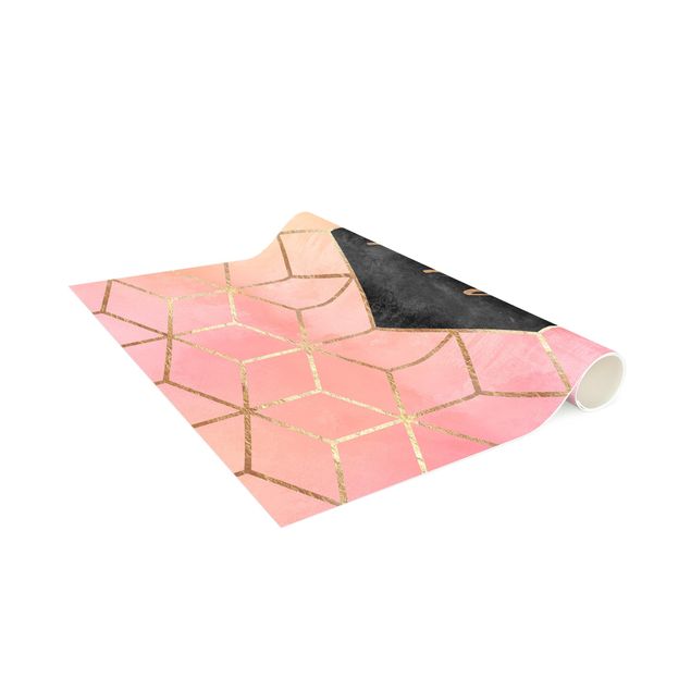 Moderner Teppich Make It Happen Geometrie Pastell