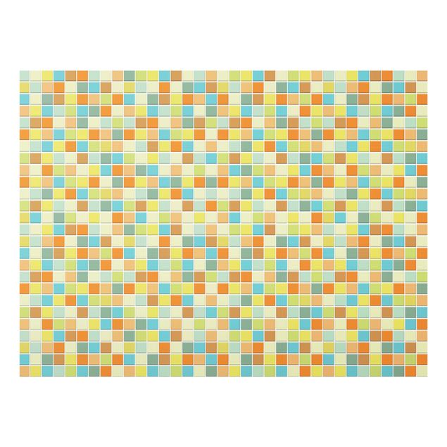 Glas Spritzschutz - Mosaikfliesen Sommerset - Querformat - 4:3