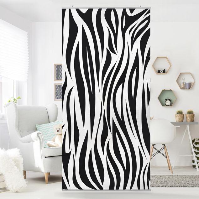 Raumteiler Muster Zebra Pattern