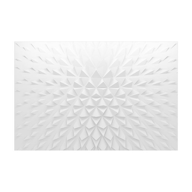 Teppich abstrakt Geometrisches Muster 3D Effekt