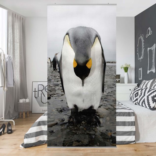 Raumteiler - Pinguine 250x120cm