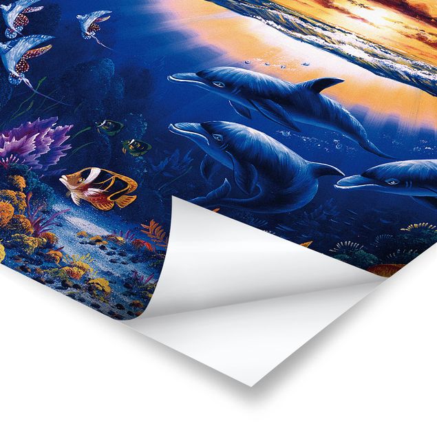 Poster bestellen Dolphins World