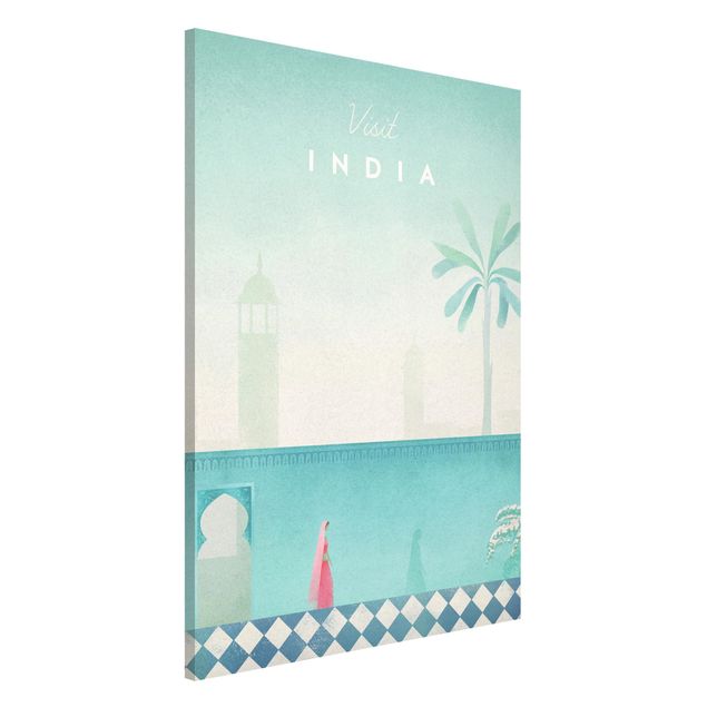 Magnettafeln Syklines Reiseposter - Indien