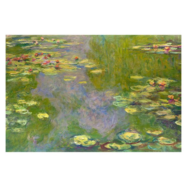 Fototapete - Claude Monet - Grüne Seerosen