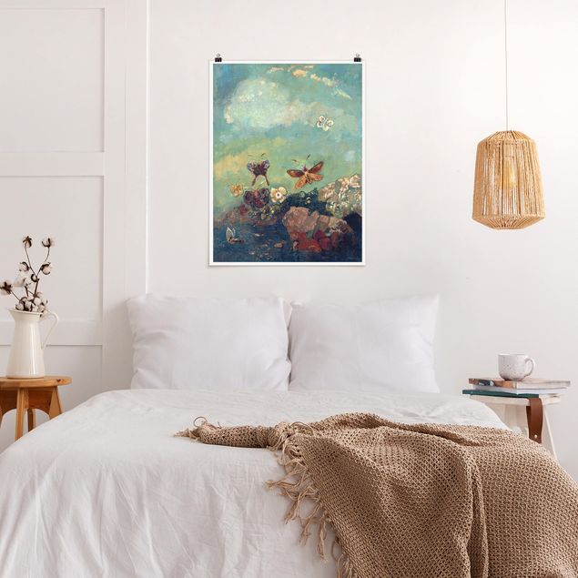 Moderne Poster Odilon Redon - Schmetterlinge