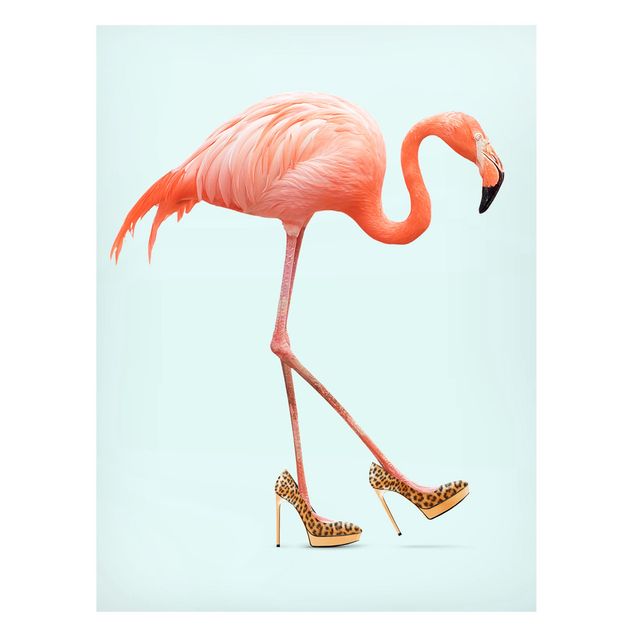 Bilder Flamingo mit High Heels