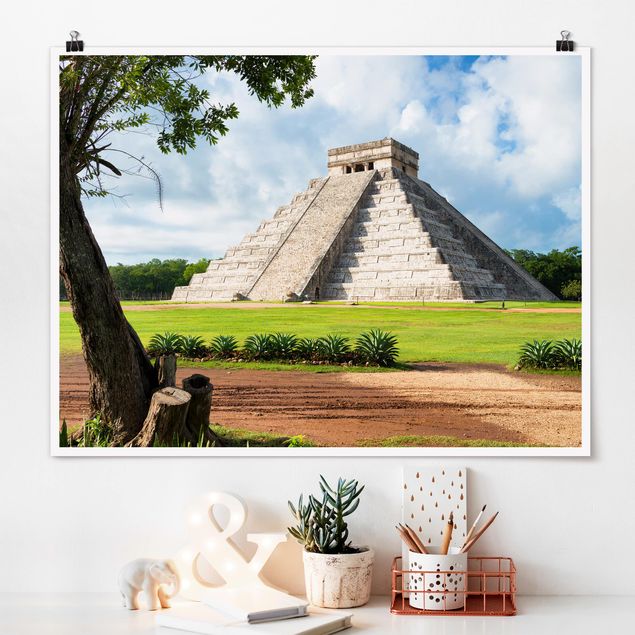 XXL Poster El Castillo Pyramide