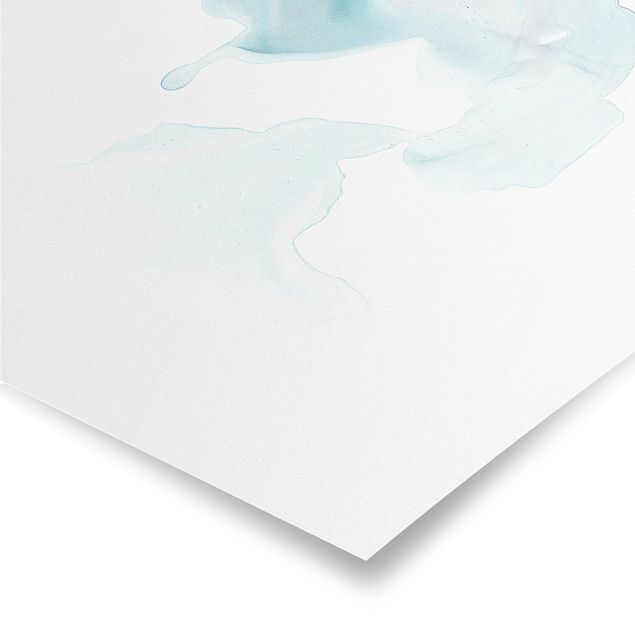 Poster kaufen Aquamarin im Dunst I