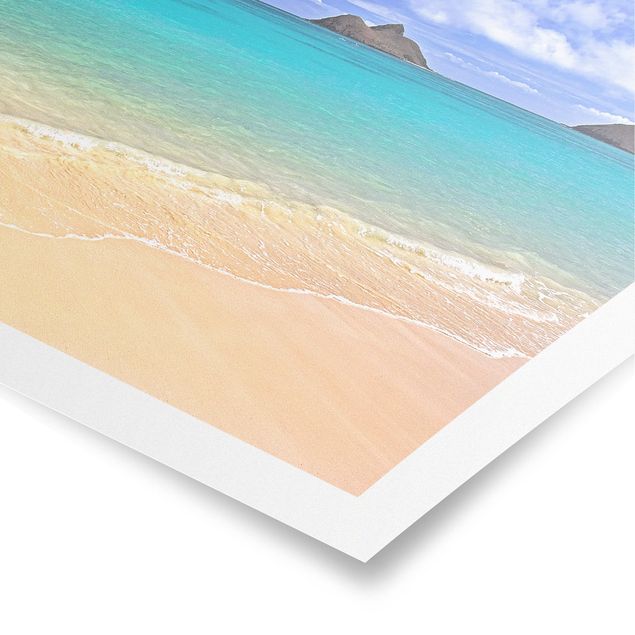 Poster - Paradise Beach - Quadrat 1:1