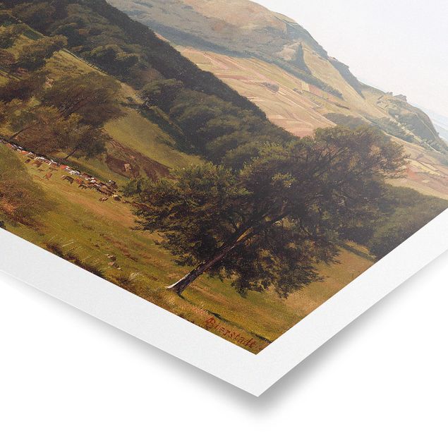 Poster bestellen Albert Bierstadt - Berg und Tal