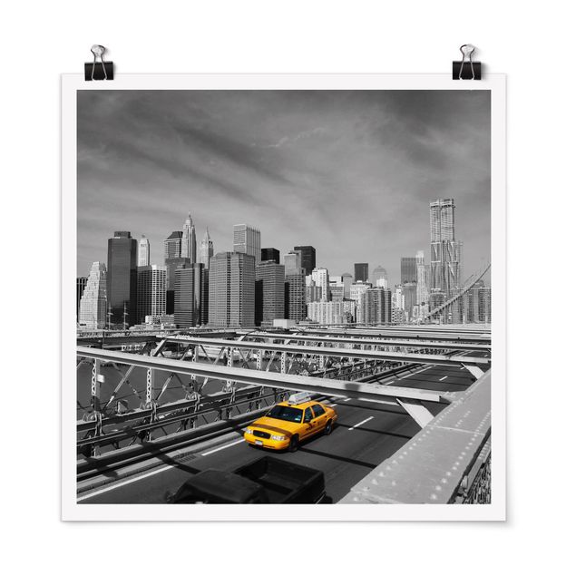 Poster - Taxitrip to the other Side - Quadrat 1:1