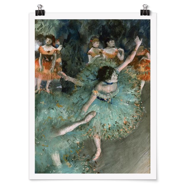 Degas Bilder Edgar Degas - Tänzerinnen in Grün