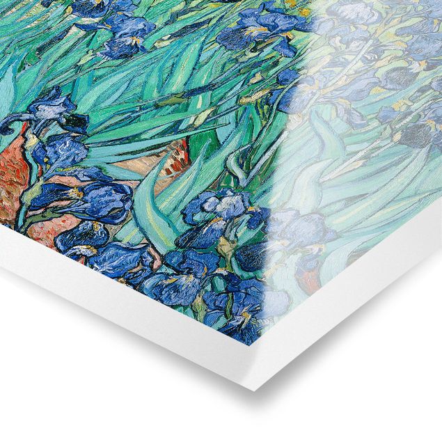 Poster - Vincent van Gogh - Iris - Querformat 3:4