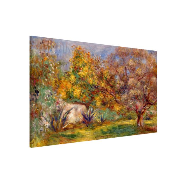 Renoir Gemälde Auguste Renoir - Garten mit Olivenbäumen