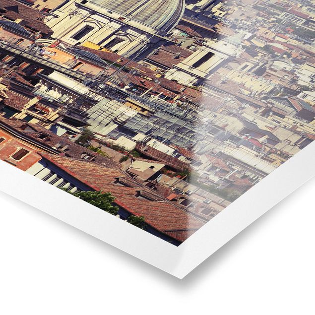 Poster kaufen Rome Rooftops