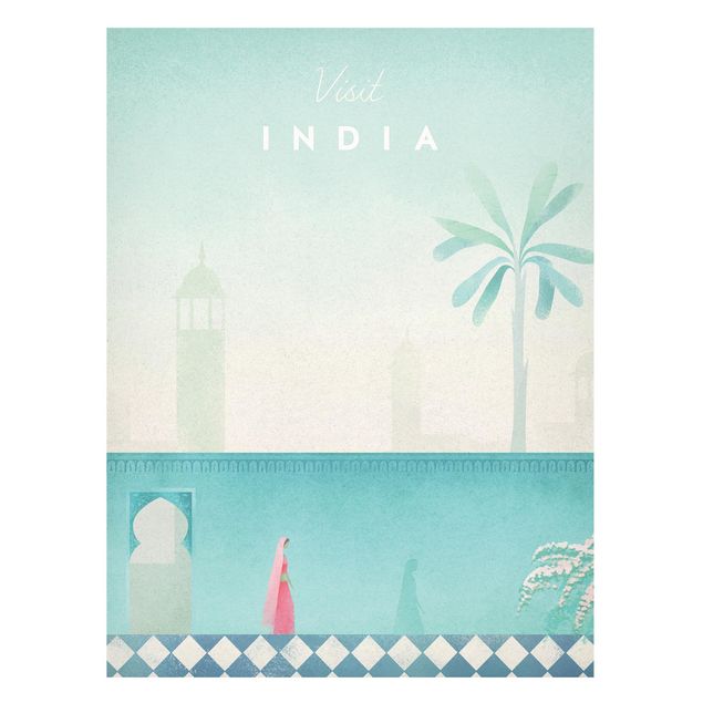 Henry Rivers Bilder Reiseposter - Indien