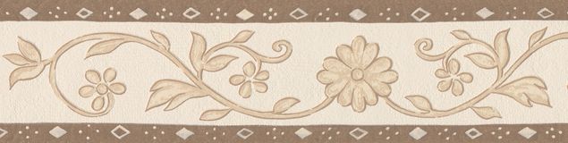 Tapete Landhaus A.S. Création Only Borders 9 in Beige Braun Creme - 524171