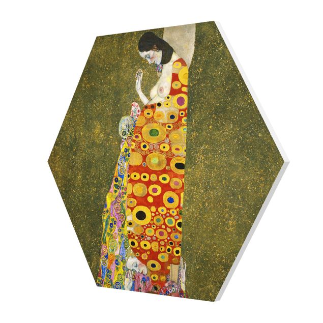 Hexagon Bild Forex - Gustav Klimt - Die Hoffnung II
