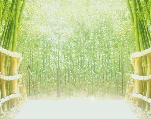 Waschbeckenunterschrank - Bamboo Way - Badschrank Grün