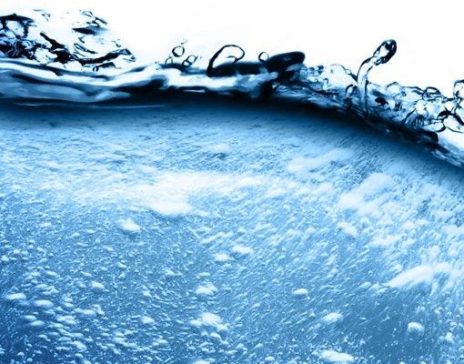 Waschbeckenunterschrank - Beautiful Wave - Badschrank Blau