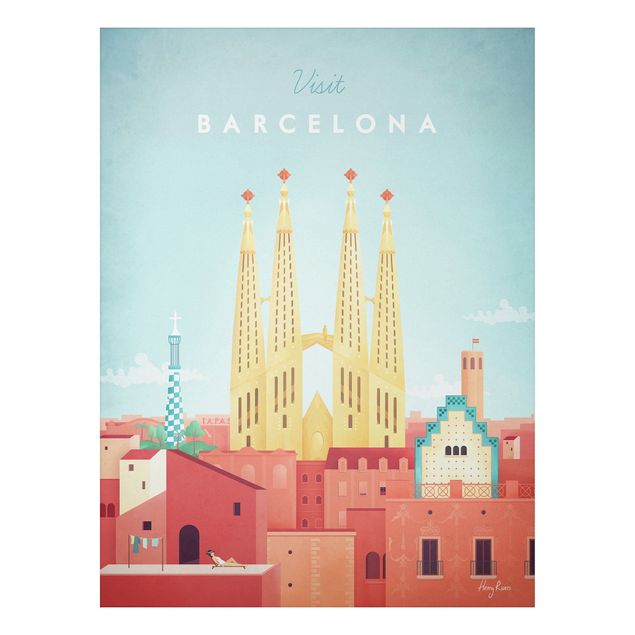 schöne Bilder Reiseposter - Barcelona