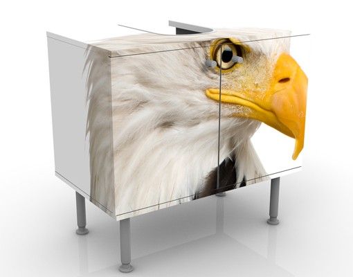 Waschbeckenunterschrank Tiere Eye Of The Eagle