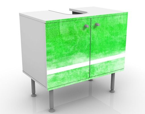 Waschbeckenunterschrank - Colour Harmony Green - Badschrank Grün