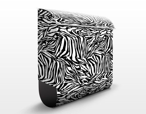 Briefkasten Muster Zebra Design