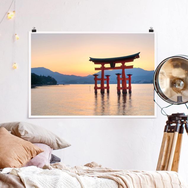 XXL Poster Torii am Itsukushima