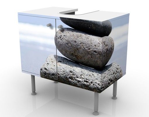 Waschbeckenunterschrank - Sand Stones - Maritim Badschrank