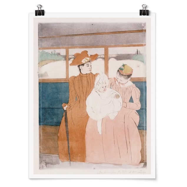 Poster bestellen Mary Cassatt - Im Omnibus
