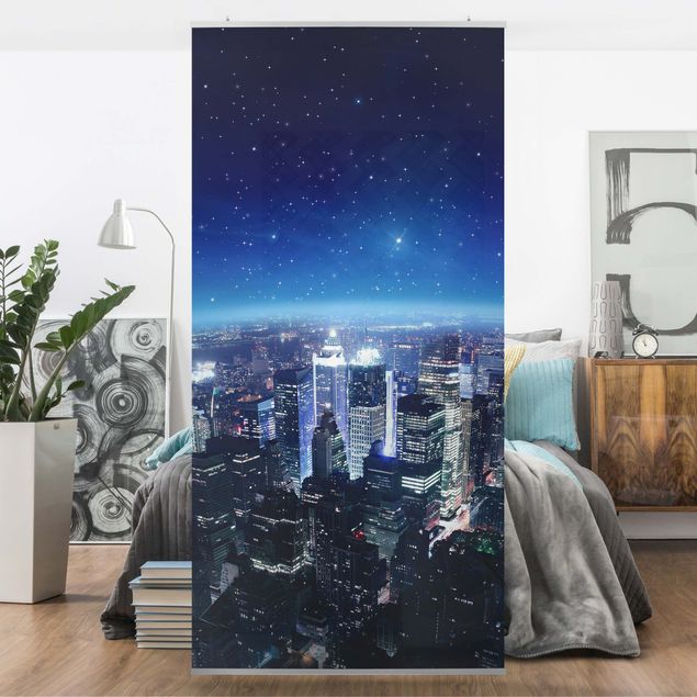 Raumteiler Skylines Illuminated New York