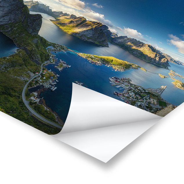 Poster kaufen Fjordblick in Reinebringen