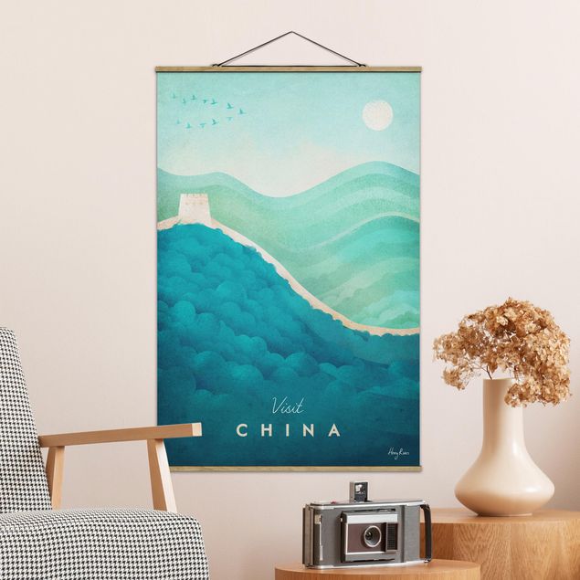 Henry Rivers Poster Reiseposter - China