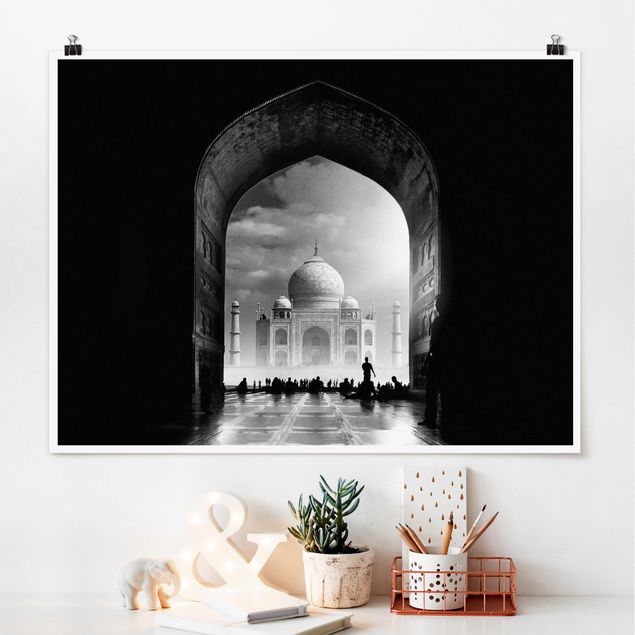 XXL Poster Das Tor zum Taj Mahal
