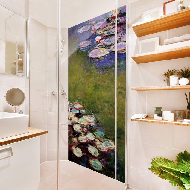 Dusch Rückwände Claude Monet - Seerosen