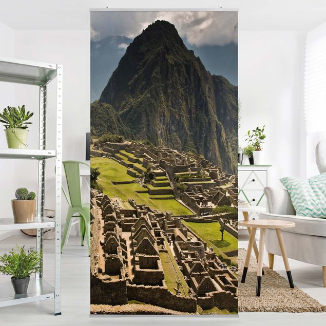 Raumteiler Skylines Machu Picchu