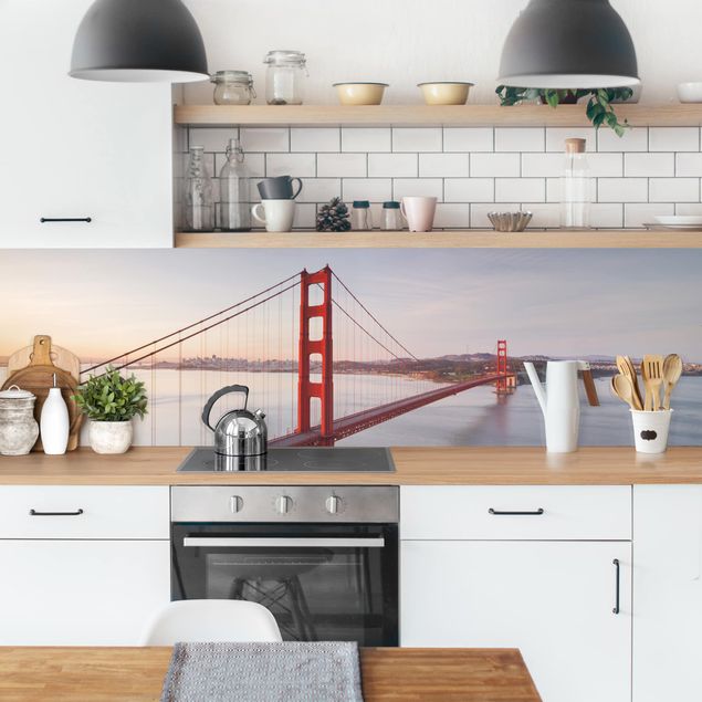 Küchenspiegel Golden Gate Bridge in San Francisco